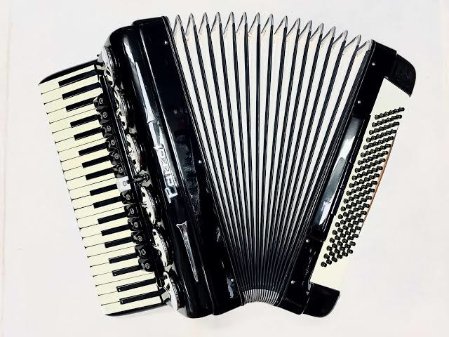 Baile accordion with a 120-bass and 41-treble